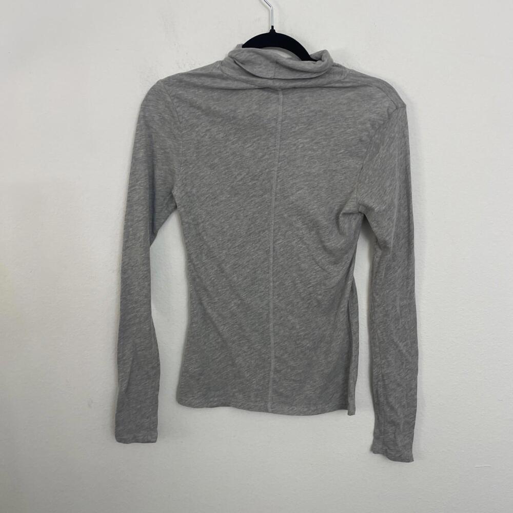 Roosevelt Turtleneck in gray LA Made SMALL NWT - Picture 4 of 6